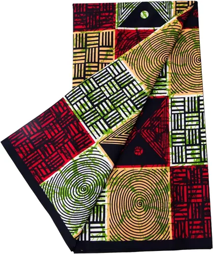 Miniatura 2 de HollandaisWax Tela africana 6 yarda impresa tela africana Ankara tela de cera para vestido de fiesta 6681NEWa