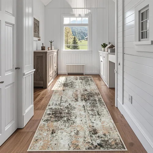 Miniatura 118 de 5x7 Area Rugs for Living Room Rug Washable: Abstract Rug for Dining Room Bedroom Carpet Non Slip 5 by 7 Indoor Modern Nursery Home Office Beige