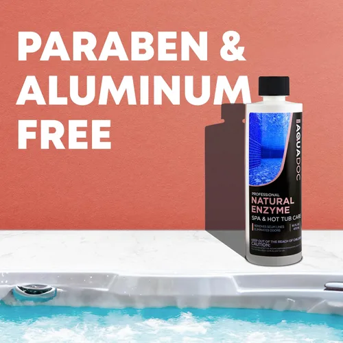 Miniatura 6 de AquaDoc Spa - Tratamiento de agua enzimática de spa - 16 onzas - Limpiador y clarificador natural de enzimas para bañera de hidromasaje para agua