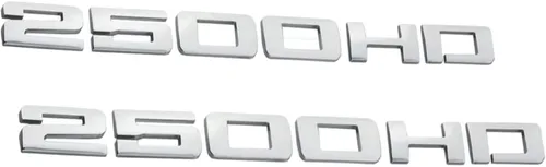 Miniatura 6 de 2 insignias de calcomanías 3D de 2500HD 2500HD (negro)