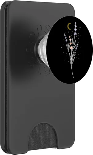 Miniatura 7 de Moon Lavender Cool Satellite Cresent Luna Stargazer regalo PopSockets agarre y soporte para teléfonos y tabletas