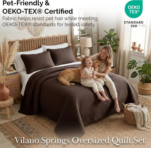 Miniatura 5 de Southshore Fine Living, Inc. - Juego de ropa de cama de tamaño King, colcha de gran tamaño, colcha de microfibra cepillada suave, ropa de cama 45
