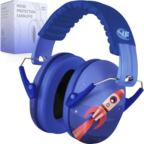Miniatura 11 de Vanderfields - Protectores de oídos para niños, orejeras con cancelación de ruido, auriculares para niños, autismo, niños pequeños, niños Club