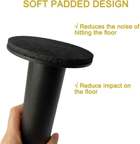 Miniatura 3 de Pasador de Carga de Peso se adapta a Placas Estándar de 1 pulgada y Placas Olímpicas de 2 pulgadas, Pasador de Carga Resistente con Mosquetón