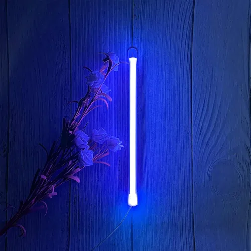 Miniatura 15 de ENUOLI Letreros de neón LED en azul con letras de neón para decoración de pared, luz nocturna, funciona con pilas o USB, letras de neón LED