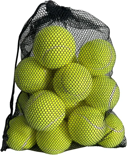 Miniatura 8 de Pelotas de tenis, paquete de 12 pelotas de tenis de práctica avanzada para principiantes, pelotas de tenis de entrenamiento para perros y mascotas