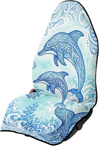 Miniatura 26 de Fundas de Asiento de Coche con Diseño de Sudadera de Girasol y Bandera Estadounidense para Coche, Camión, SUVs, Protector de Asiento Impermeable
