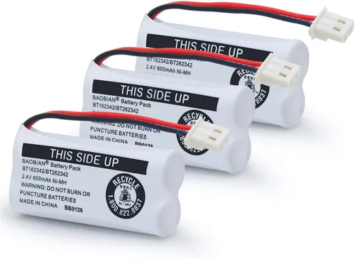 Miniatura 8 de BT162342 BT262342 Batería compatible con BT183342 BT283342 BT166342 BT266342 VTech CS6114 CS6419 CS6719 at&T EL52300 CL80111 teléfono inalámbrico 2