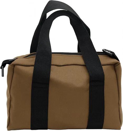 Miniatura 8 de BLIRITEL Bolsa de herramientas de boca ancha de 14 pulgadas, bolsa de almacenamiento de herramientas de lona resistente, bolsa de gran capacidad