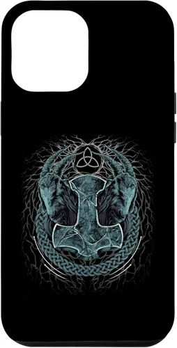 Miniatura 6 de Funda para iPhone X/XS Viking Mjolnir Thors Hammer Pagan Norse Mythology Case