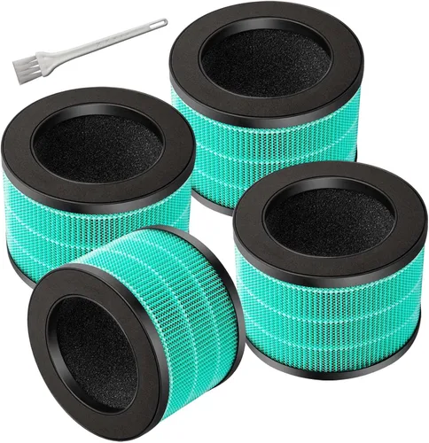 MK01 MK06 Filtro de repuesto para filtro purificador de aire AROEVE compatible con MK01/MK06 Kloudi DH-JH01 ToLife TZ-K1 Intelabe EPI080/EP1080