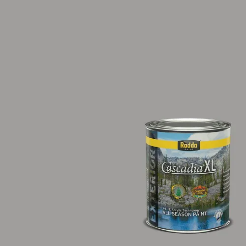 Miniatura 44 de Rodda Paint CASCADIA XL Pintura e imprimación satinada exterior en uno, cuarto de galón, pimienta de Jamaica