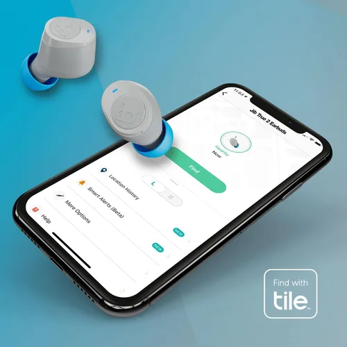 Miniatura 3 de Skullcandy Jib True 2 Auriculares Inalámbricos Verdaderos, Auriculares Bluetooth, hasta 33 horas de batería con estuche de carga, ajuste