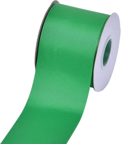 Miniatura 106 de Ribest Cinta de grogrén verde manzana, 1/4 de pulgada, 50 yardas, cinta verde manzana para envolver regalos, ramo de flores, lazos para el pelo