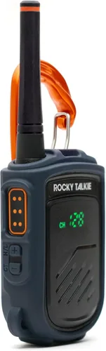 Miniatura 4 de Rocky Talkie Rocky Talkie Radio de Montaña con Micrófono de Mano Impermeable - Walkie Talkie de Largo Alcance, Radio Portátil FRS, Vida de Batería