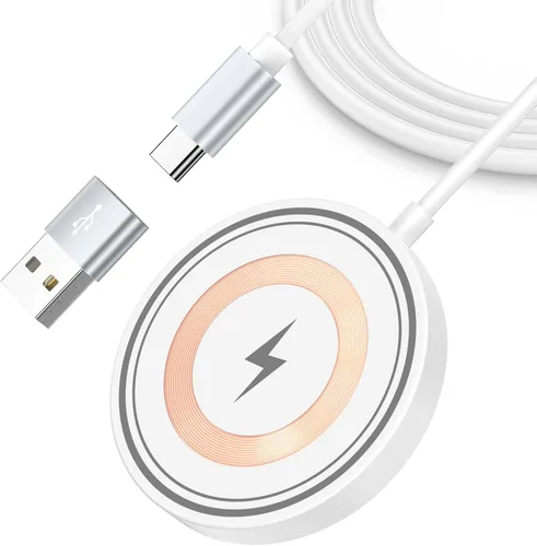 Cargador inalámbrico magnético para iPhone, almohadilla de carga rápida para cargador MagSafe para iPhone 17 Pro Max Air 16e 16 Pro Max 16 Plus 15