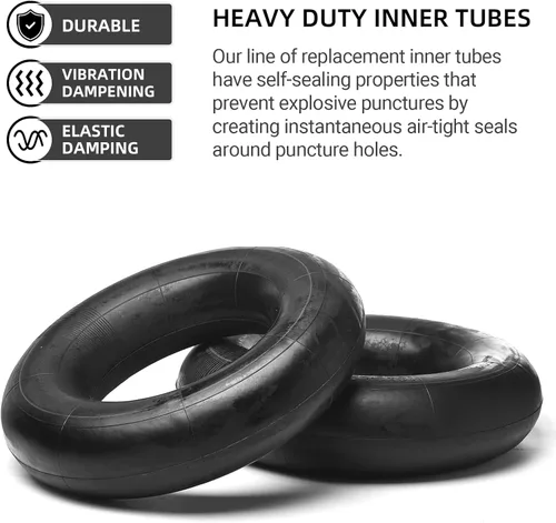Miniatura 3 de AR-PRO Paquete de 2 tubos interiores universales 145/70-6 ATV - 450/530-6 tubos interiores resistentes compatibles con ATV de 4 ruedas de 90 cc, Go