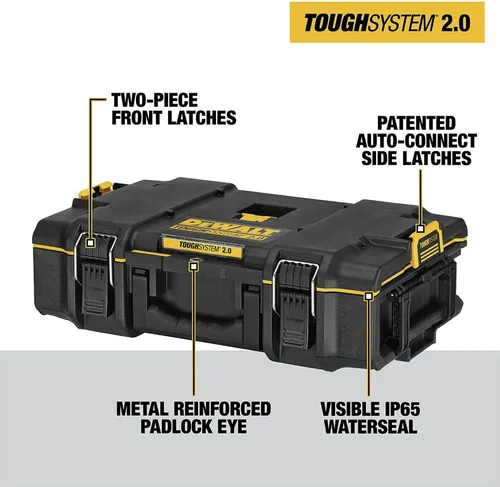 Miniatura 3 de DEWALT DWST08165 CAJA DE HERRAMIENTAS SISTEMA RESISTENTE 2.0
