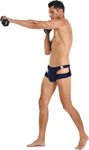 Miniatura 110 de SKYSPER Jock Strap Athletic Supporter para hombres Sexy Jockstrap Ropa interior masculina