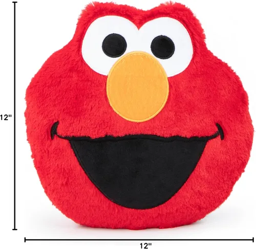 Miniatura 7 de Jay Franco Sesame Street - Almohada de felpa de Elmo y manta de 40" x 50" pulgadas, juego de Nogginz súper suave de 2 piezas para niños