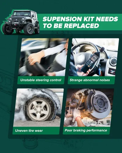 Miniatura 5 de SCITOO Juego de 2 piezas de suspensión delantera Kit para Avenger Calibre LANCER Leganza MPV Nubira Outlander Outlander Sport PROTEGE PROTEGE5
