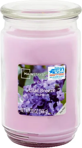 Miniatura 8 de Mainstays - Velas perfumadas de 20 onzas, paquete de 3 unidades (brisa lila)