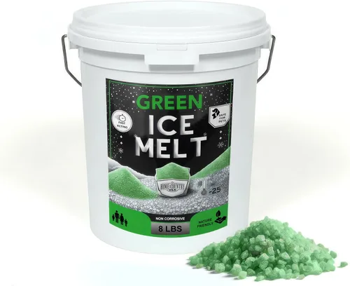 Miniatura 3 de Peach Country Blue Ice Melt -25°F Efectivo, anticongelante seguro para mascotas y ecológico, gránulos de acción rápida para entradas de vehículos