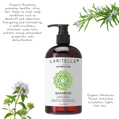 Miniatura 7 de Laritelle Cuidado orgánico del cabello, Champú