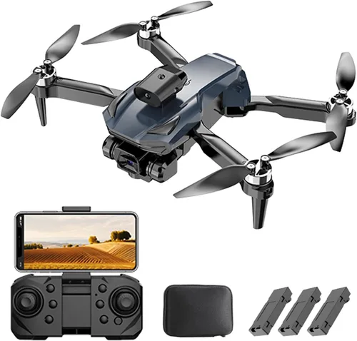Miniatura 10 de GoolRC Mini dron de control remoto, mini dron plegable con cámara dual 4K, cuadricóptero sin cabeza, motor sin escobillas, evitación de obstáculos