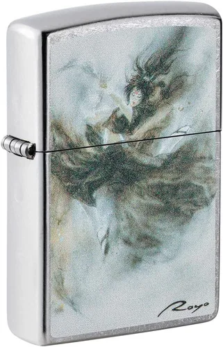 Miniatura 33 de Zippo Encendedores míticos 540 Mago de Fuego de Latón Rodado