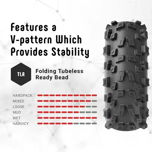 Miniatura 5 de Vittoria Agarro G2.0 Tubeless Ready TNT Enduro/Trail Fahrradreifen