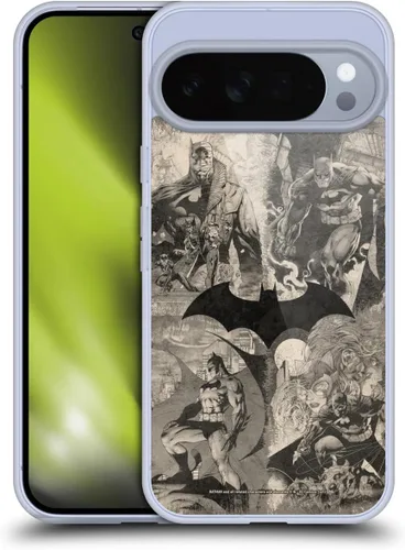 Miniatura 249 de Head Case Designs Funda de gel Hush con licencia oficial de Batman DC Comics #608 para cómics [protección de grado militar] compatible con Google