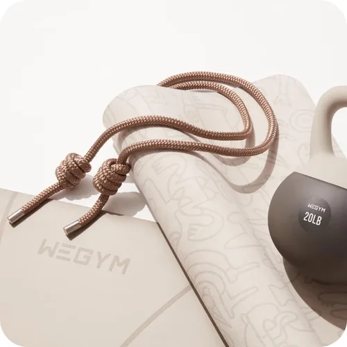 Miniatura 6 de WeGym Flow Rope for Home Gym Cardio Exercise, Mobility, Wellness - Weighted Jump Rope for Freestyle Skipping - Cardio Workout Equipment