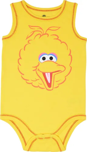 Miniatura 3 de Sesame Street Paquete de 5 mamelucos sin mangas para bebé niño y niña