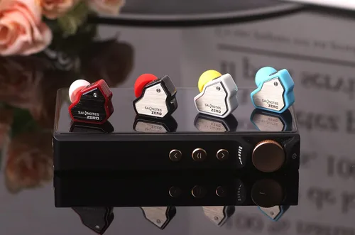 Miniatura 3 de Linsoul 7Hz Salnotes Zero HiFi 0.394 in Dynamic Driver In-Ear Earphone IEM con diafragma compuesto de metal placa frontal de acero inoxidable Blanco
