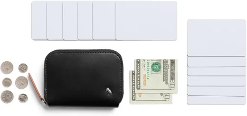 Miniatura 6 de Bellroy Folio Mini - (calma, moneda), Negro -, Cartera RFID