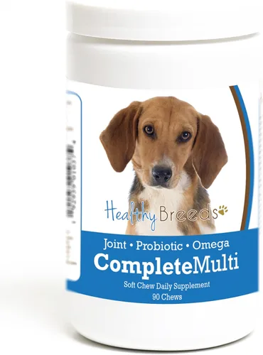 Miniatura 336 de Healthy Breeds Pug todo en uno multivitamínico suave masticable 60