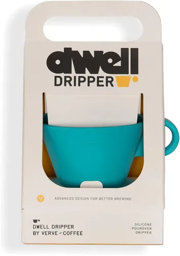 Miniatura 8 de Verve Dwell Dripper - Juego de cafetera, gotero de café no eléctrico, cafetera manual (negro)