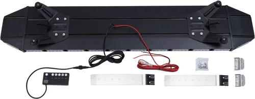 Miniatura 9 de 47 "barra de luz de emergencia advierte camión remolque baliza estroboscópica ámbar 104LED