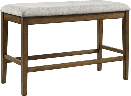 Miniatura 8 de Lexicon Baronscourt - Juego de 2 taburetes tapizados acolchados con altura de asiento 25.5 pulgadas, sillas de cocina con altura de mostrador