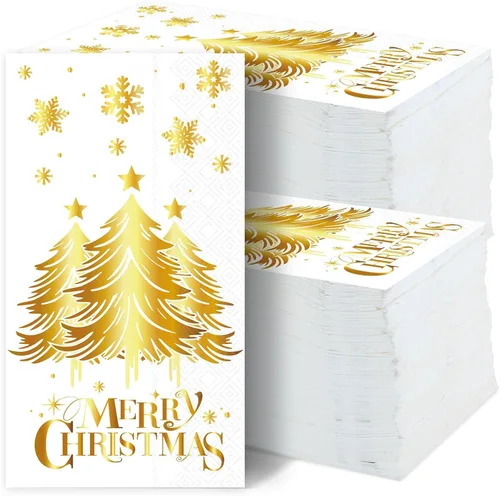 Miniatura 20 de gisgfim 100 piezas de servilletas de papel desechables con estrellas patrióticas para el 4 de julio, Día de la Independencia, servilletas