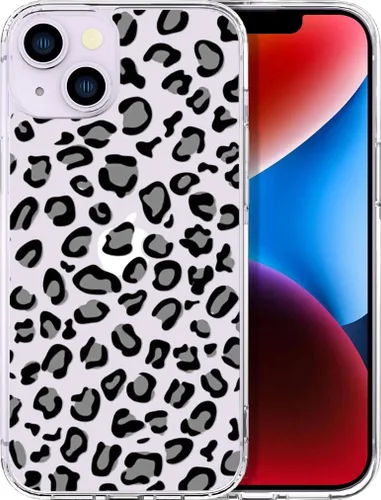 Miniatura 66 de Compatible con iPhone 14, funda transparente y bonita para mujeres y niñas, diseño floral, diseño floral femenino, funda para teléfono 14