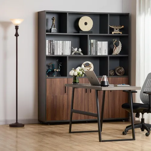 Miniatura 5 de Lámparas de pie de 71 pulgadas para sala de estar, lámpara de pie alta para dormitorio, lámpara de pie moderna para esquina oficina decoración