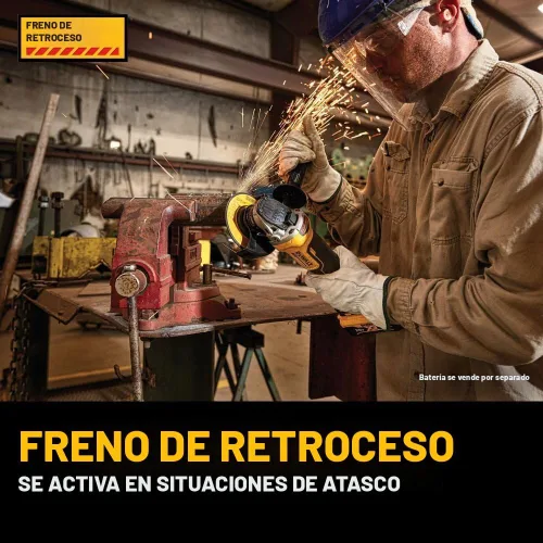 Miniatura 5 de DEWALT Juego de taladro y amoladora de 20V MAX, set de herramientas eléctricas, incluye 2 baterías y cargador (DCK231E2)