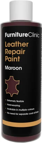 Miniatura 22 de Furniture Clinic Pintura y tinte para reparación de cuero, colorante autosellante para una reparación rápida y fácil del cuero, adecuado para sofás