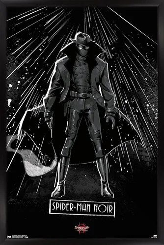 Miniatura 4 de Trends International Marvel Spider-Man - Póster de pared con texto en inglés "Into The Spider-Verse", de Spider-Man Noir, 14.725 x 22.375 pulgadas
