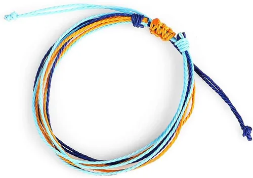 Miniatura 8 de JOYA GIFT Women Adjustable String Bracelet Bohemian Braided Anklets Gifts for Girls