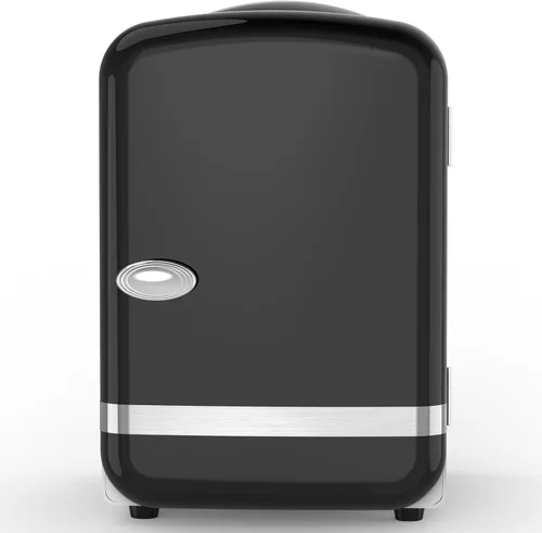 Electactic Mini refrigerador para el cuidado de la piel, 4L/6 latas, refrigerador portátil compacto para cosméticos, refrigerador de escritorio