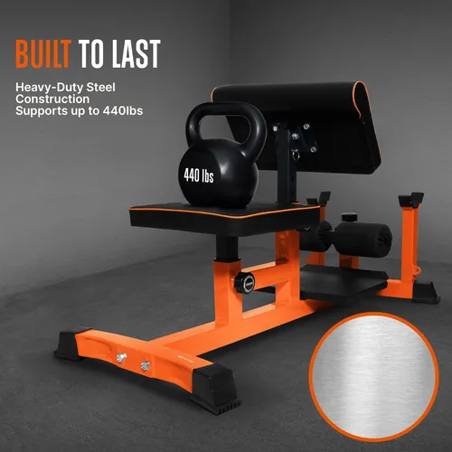 Miniatura 7 de SQUATZ Máquina de sentadillas, banco de sentadillas plegable para oficina en casa, gimnasio, estación de entrenamiento y ejercicio de prensa