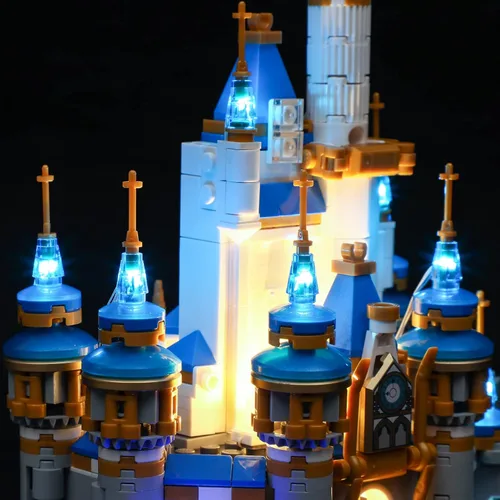 Miniatura 3 de YEABRICKS Luz LED para Lego-40478 Disney Mini Castle Building Blocks Model (Lego Set no incluido)